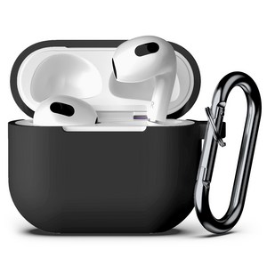 구스페리 에어팟 3세대 스무디 실리콘 카라비너 케이스