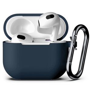 구스페리 에어팟 3세대 스무디 실리콘 카라비너 케이스