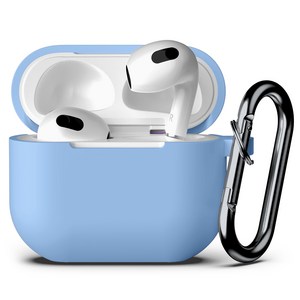 구스페리 에어팟 3세대 스무디 실리콘 카라비너 케이스