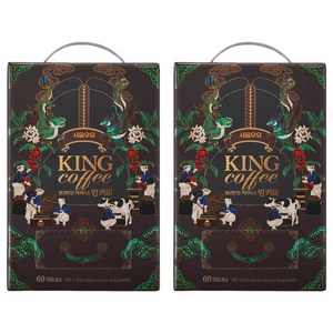 서울우유 커피믹스 킹 커피, 15.4g, 60개입, 2개