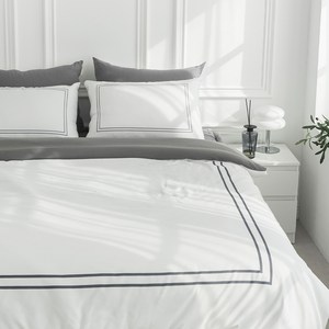 루시드슬립 국내산 갤러리 호텔식 옥수수솜 무봉제 차렵이불 세트