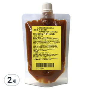 이르카 토피 카라멜, 300g, 2개