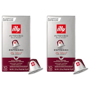 일리 네스프레소 호환 볼드 로스트 에스프레소 그라운드 캡슐커피