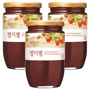 복음자리 딸기잼, 500g, 3개