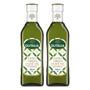 올리타리아 엑스트라버진 올리브유, 500ml, 2개