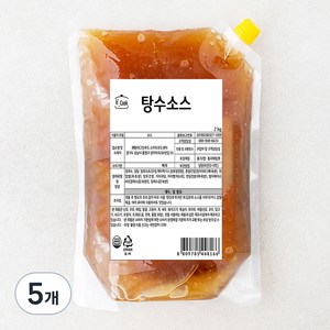 에이치쿡 탕수소스, 2kg, 5개