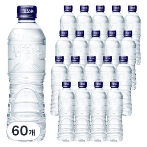 강원 평창수 무라벨, 500ml, 60개