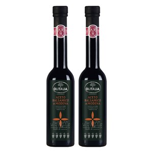 올리타리아 발사믹식초 5그레이프, 250ml, 2개