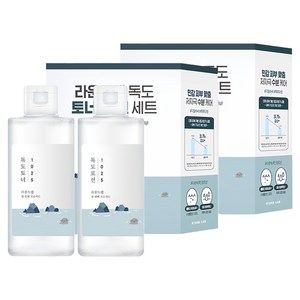 라운드랩 독도 토너 200ml + 로션 200ml 세트, 2세트