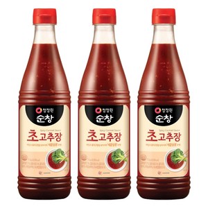 청정원순창 초고추장, 1kg, 3개