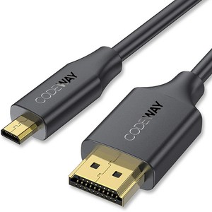 코드웨이 Micro HDMI to HDMI 2.0 케이블, 1개, 5m