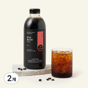 핸디엄 콜드브루 원액 케냐, 1L, 2개