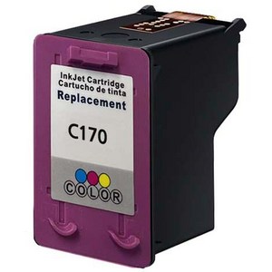 삼성 재생 호환 대용량 잉크젯 컬러 프린터 잉크 INK-C170, 혼합색상, 1개