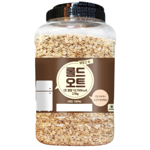 냉장고 쏙 롤드 오트, 2.5kg, 1개