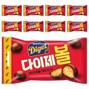 다이제 초코볼, 42g, 9개