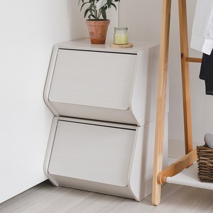 아이리스 펠리컨 도어형 공간박스 STB-400D, 오프화이트, 1개