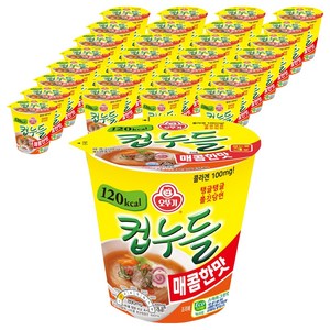 오뚜기 컵누들 매콤한맛 37.8g, 30개