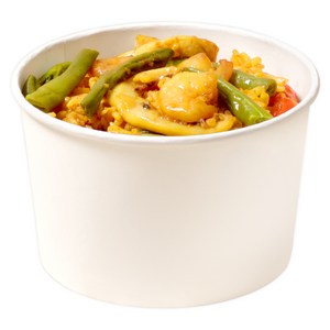 무지 종이용기 750cc