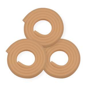 아가드 모서리 보호대 고급형, 34 x 34 x ..., 카페라떼, 3개