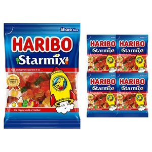 하리보 스타믹스 젤리, 200g, 5개