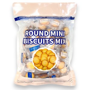 쟈보 라운드 미니 비스킷 믹스, 500g, 1개