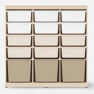 한샘 샘키즈 수납장 1305 브라운