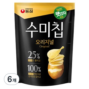 수미칩 오리지널, 85g, 6개