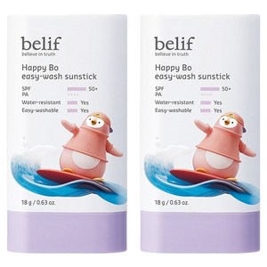 빌리프 유아용 해피 보 이지워시 선스틱 SPF50+ PA++++