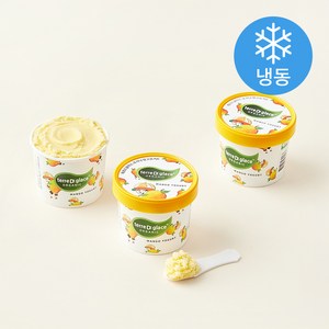 떼르드글라스 유기농 인증 컵 아이스밀크 망고요거트 (냉동)