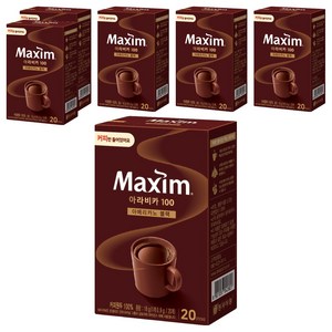 맥심 아라비카100 아메리카노 블랙