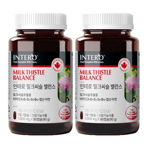 인테로 밀크씨슬 밸런스 90g, 2개