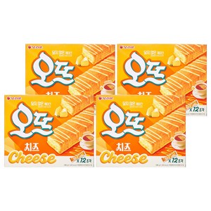 오리온 진한 디저트 케익 오뜨 치즈, 288g, 4개