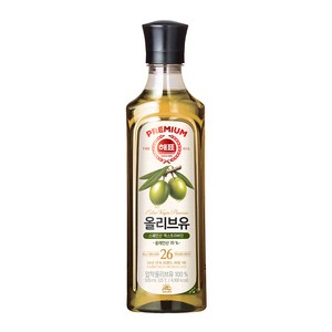 해표 압착 올리브유, 500ml, 1개