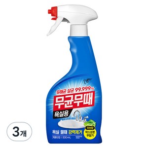 무균무때 욕실용 세정제, 500ml, 3개