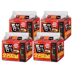 틈새라면 빨계떡 120g, 20개, (5개입 X 상세페이지 참조 X 상세페이지 참조)