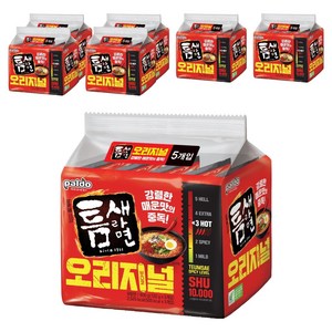 틈새라면 빨계떡 120g, 35개, (1팩)
