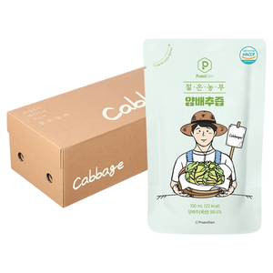 푸릇담 젊은농부 양배추즙, 3L, 1개