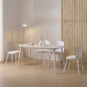 파로마 로니 1600 세라믹 식탁 + 의자 4P 세트 4인용 방문설치
