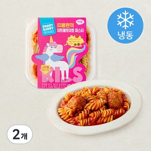 푸디버디 띠용한끼 미트볼 토마토 파스타 (냉동), 210g, 2개