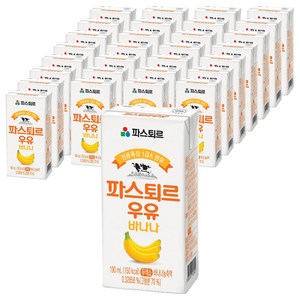 파스퇴르 바나나우유, 190ml, 48개