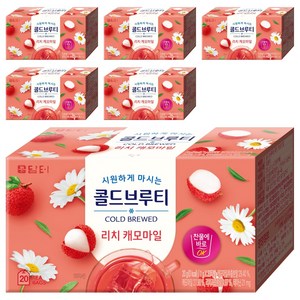 담터 콜드브루티 리치캐모마일