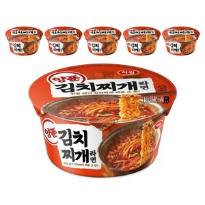 하림 양푼김치찌개라면 컵 102g, 6개