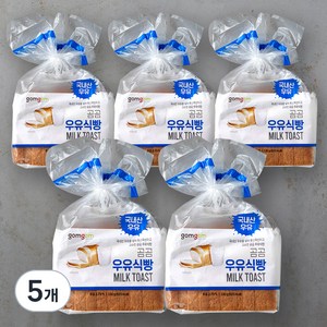 곰곰 우유식빵, 330g, 5개