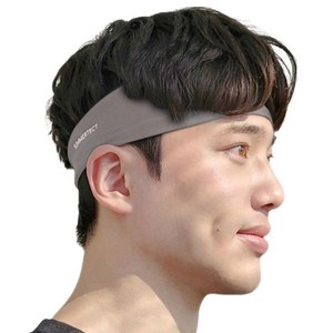 써머텍트 기능성 헤어밴드, FREE, 그레이, 2개