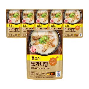 오뚜기 종로식 도가니탕, 500g, 6개