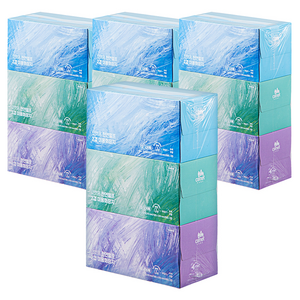 코멧 천연펄프 미용티슈, 230매, 12개