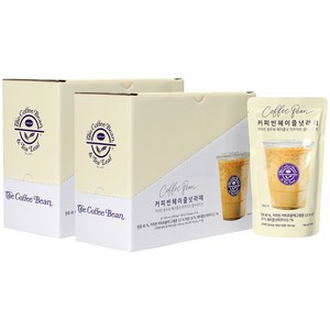 커피빈 헤이즐넛 라떼 파우치 커피, 190ml, 20개