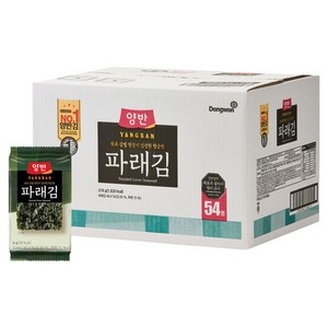 양반 파래김, 4g, 54개