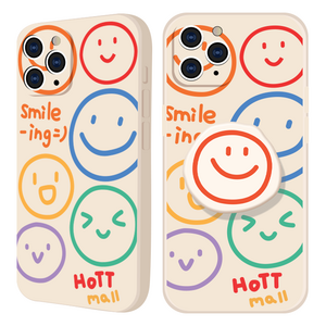 핫티몰 베이지 스마일링 케이스 + 스마트톡 세트