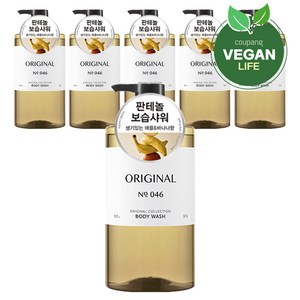 해피바스 오리지널컬렉션 바디워시 오리지널, 910g, 6개